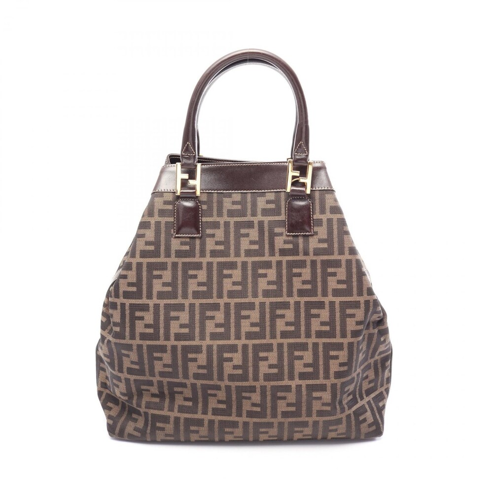 Fendi Zucca Hand Tote Bag Canvas #362837F86B